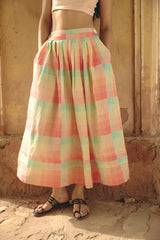 Ami Pleated Skirt