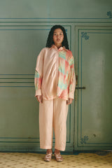 Kelly Bias Panelled Shirt