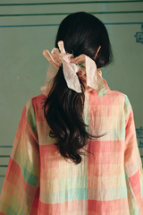Upcycled Bow Scrunchie