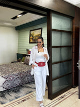 Coco Patch Co-Ord Set - Red